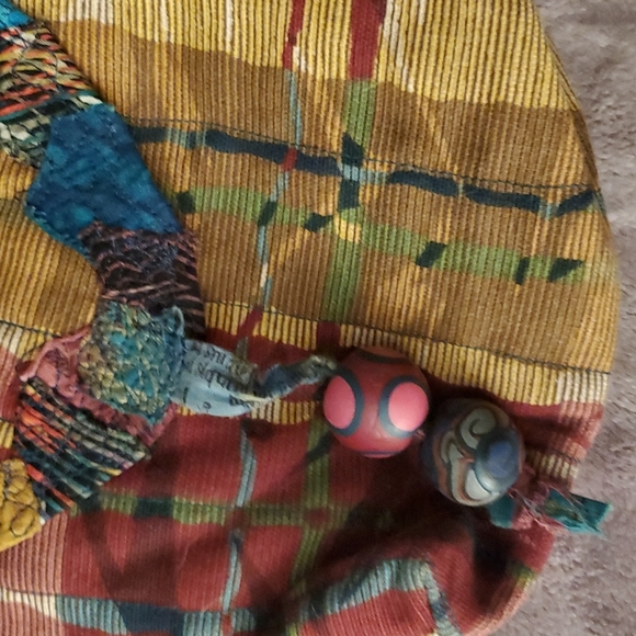 Boho single pocket purse - Picture 2 of 3